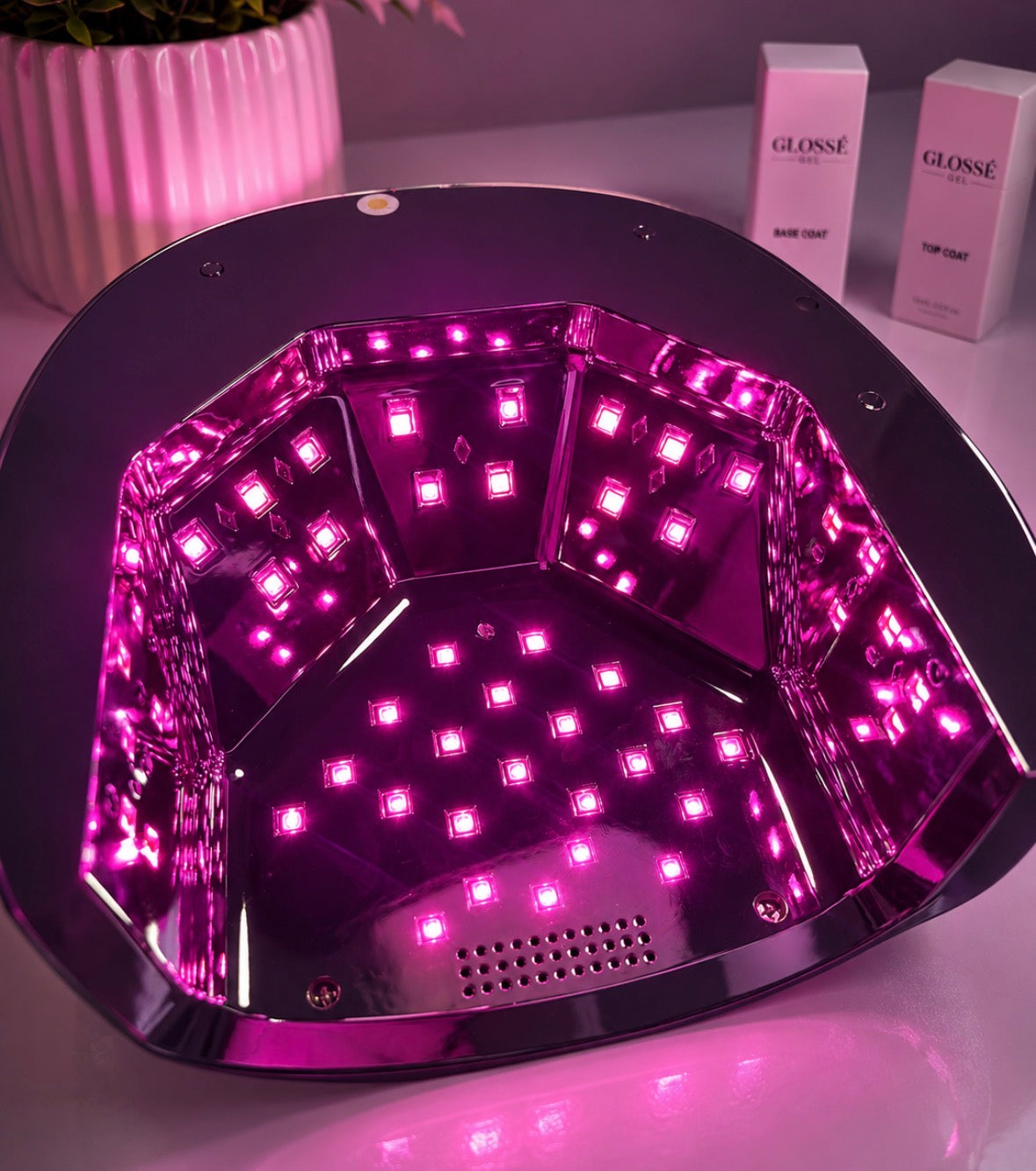 Glossé Pro Cure Rechargeable UV Nail Lamp